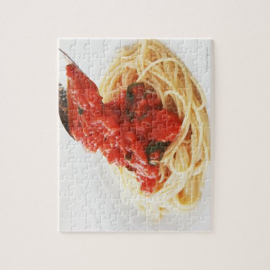 Puzzle Spaghetti Pomodoro (Vertical)