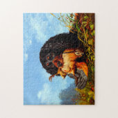 Puzzle Spaniel et Bécasse Arthur Fitzwilliam Tait 1861 (Vertical)