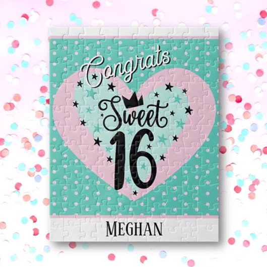 Puzzle Spécial anniversaire Sweet 16