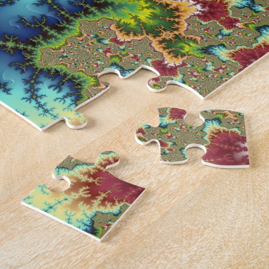Puzzle Spécial - Art Fractal (Côté)
