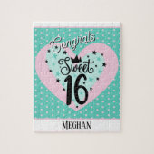 Puzzle Special Sweet 16 Birthday  (Vertical)