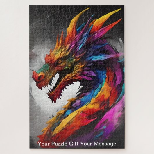 Puzzle Spectre d'enfer : Le Dragon Élémentaire (Vertical)