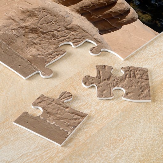 Puzzle Sphinx à tête rousse dans le temple de Karnak - Eg (Côté)