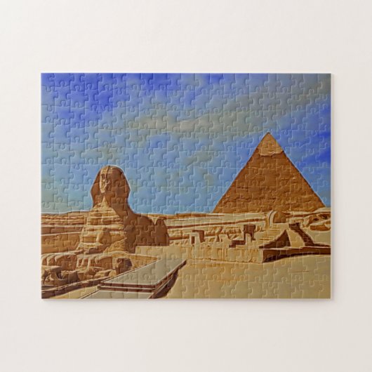 Puzzle sphinx Egypte de pyramides (Horizontal)