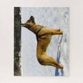 Puzzle Spike dans la neige (Vertical)