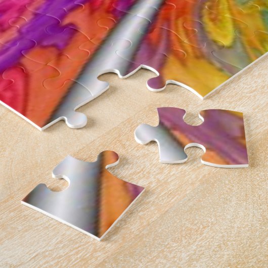 Puzzle Spiral Arc-en-ciel Belle conception difficile (Côté)