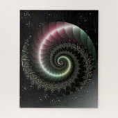 Puzzle Spiral Fractal on (Vertical)