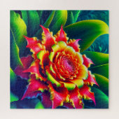 Puzzle Spirale de fleurs vibrantes (Horizontal)
