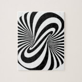 Puzzle Spirale de l'illusion optique 3D (Vertical)