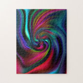 Puzzle Spirales Arrière - plans Abstraites douces I (Vertical)