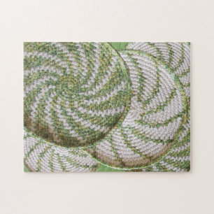 Puzzle - Spirales en crochet