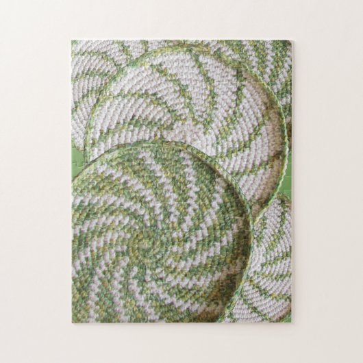 Puzzle - Spirales en Crochet (Vertical)