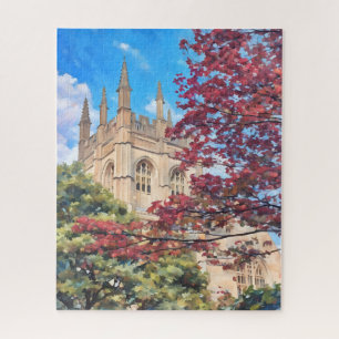 Puzzle Spires d'automne - Cathédrale d'Oxford à l'automne