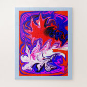 Puzzle Spirit of dancing abstract art (Vertical)