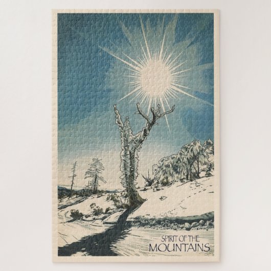 Puzzle spirit of the mountains (Vertical)