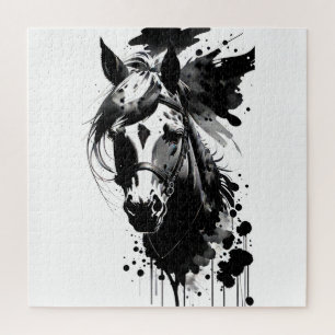 Puzzle Spirit Pony 3 Noir & Blanc