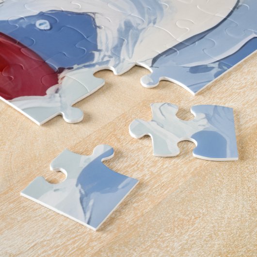 Puzzle Spirited Cairn Terrier Dog Digging for Christmas T (Côté)