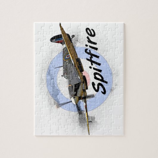 Puzzle Spitfire (Vertical)