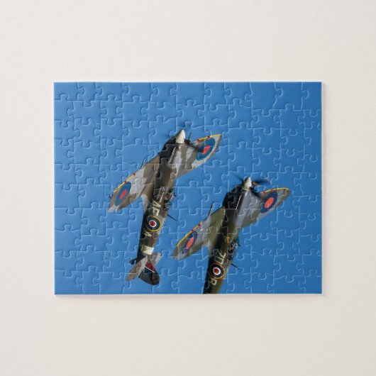 Puzzle Spitfire (Horizontal)