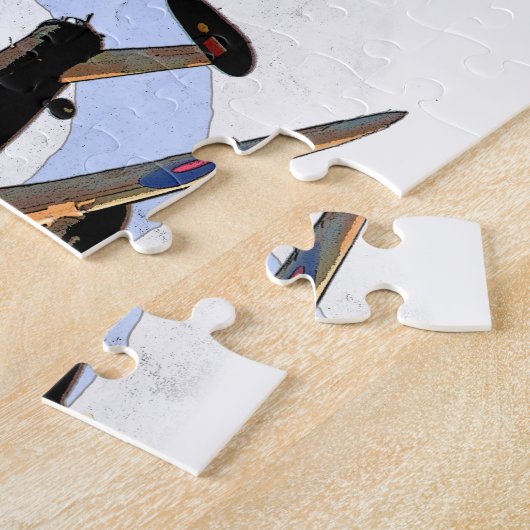 Puzzle Spitfire et Lancaster (Côté)