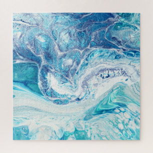 Puzzle Splash couleur : Acrylique Abstrait Arrière - plan