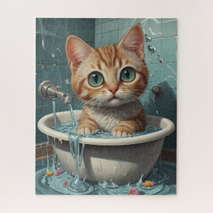 Puzzle Splish Splash, Time for Pet & Funny Animal Bains