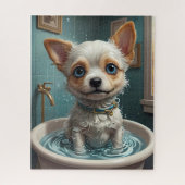 Puzzle Splish Splash, Time for Pet & Funny Animal Bains (Vertical)