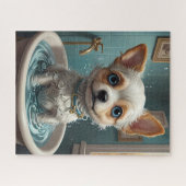 Puzzle Splish Splash, Time for Pet & Funny Animal Bains (Horizontal)