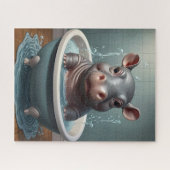 Puzzle Splish Splash, Time for Pet & Funny Animal Bains (Horizontal)