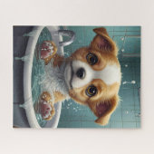 Puzzle Splish Splash, Time for Pet & Funny Animal Bains (Horizontal)