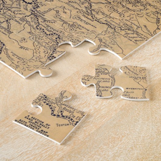 Puzzle Spokane, Seattle (Côté)