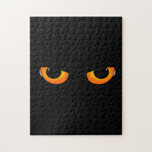 Puzzle Spooky Cat Eyes