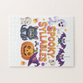 Puzzle Spooky Syllables (Horizontal)