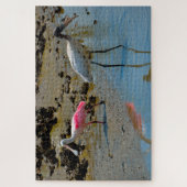 Puzzle Spoon Bill Wood Stork Floride (Vertical)