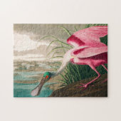 Puzzle Spoonbill sur le roseate par John James Audubon (Horizontal)