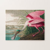 Puzzle Spoonbill sur le roseate par John James Audubon (Horizontal)