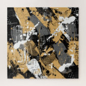 Puzzle Sport Abstrait, style graffiti (Horizontal)