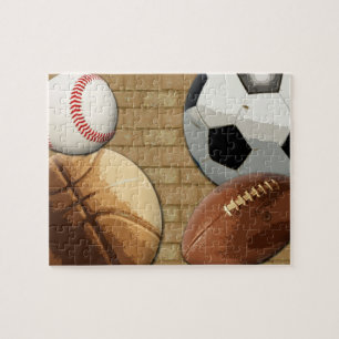 Puzzle Sports Al-Star, Basketball/Soccer/Football
