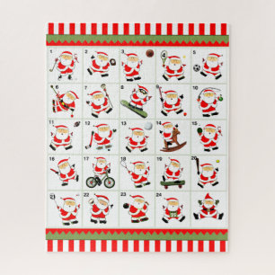 Puzzle Sports de compte à rebours de Noël