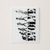 Puzzle Sports d'évolution de monocycle d'Unicyclist (Vertical)