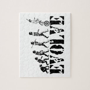 Puzzle Sports d'évolution de monocycle d'Unicyclist