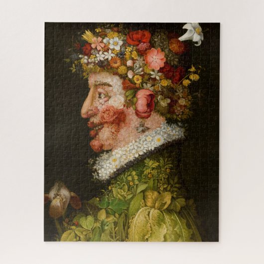 Puzzle Spring, La Primavera par Giuseppe Arcimboldo (Vertical)