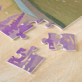 Puzzle Spring Lavender | Glacier National Park Watercolor (Côté)