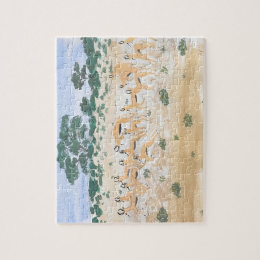Puzzle Springbok (Vertical)