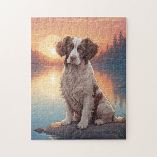 Puzzle Springer Spaniel anglais chien (Vertical)