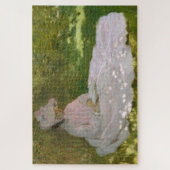 Puzzle Springtime, Impressionist Portrait, Claude Monet (Vertical)