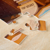 Puzzle Spy Crab Coordinating Mission Work At Desk (Côté)