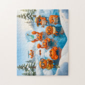 Puzzle Spy Crab Winter Team On Arctic Mission (Vertical)