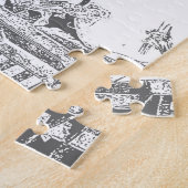 Puzzle - Squash à couleur (Côté)