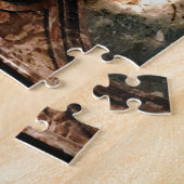 Puzzle Squelette ailé gothique d'Halloween (Côté)